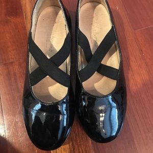 Naturino Matera girls patent leather slip on shoes